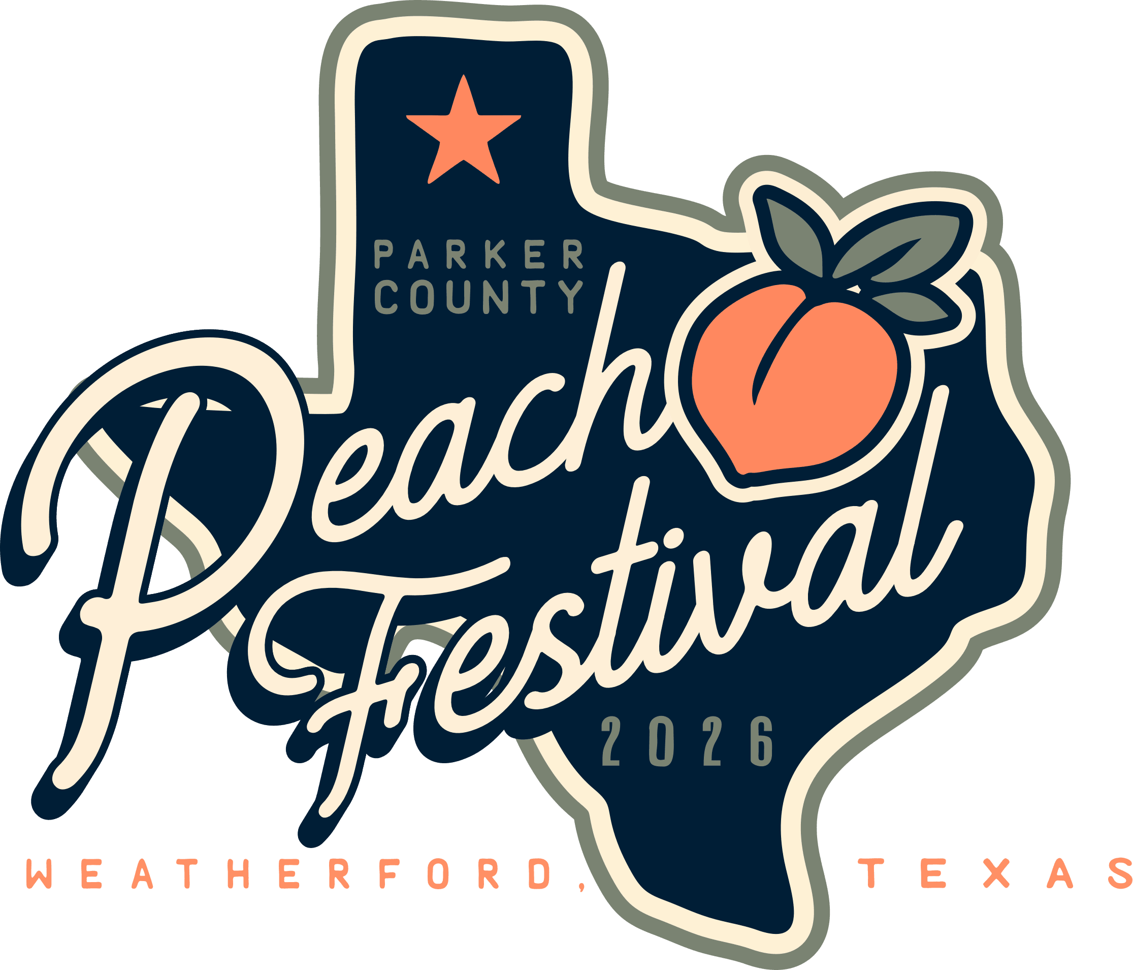 Peach Festival Logo 2026